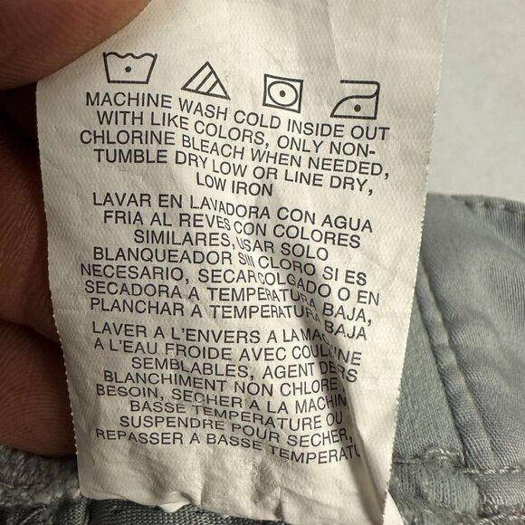 Lee Womens Mid Rise Cargo Skort Gray Size Medium - Picture 5 of 5